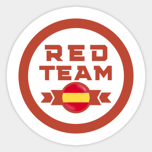 Cybersecurity Red Team Spain Gamification Badge CTF Sticker